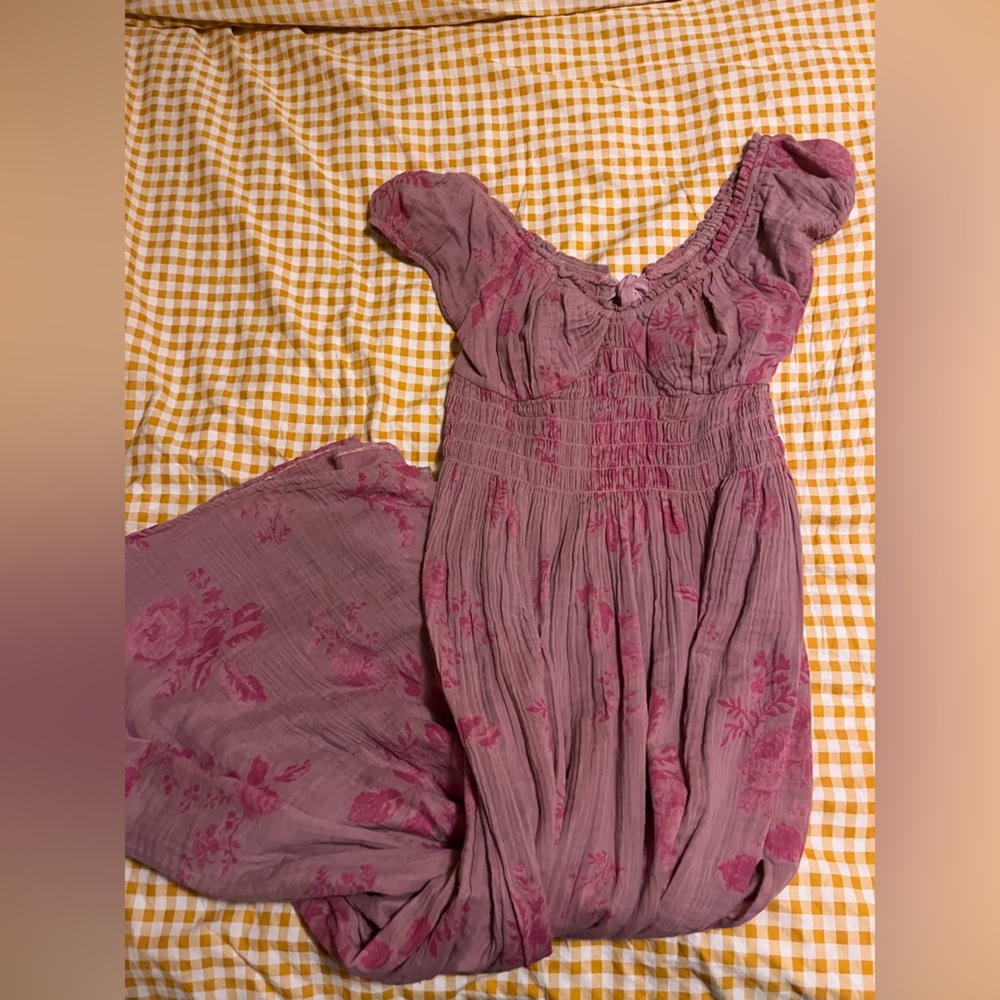 Free People Forget Me Not Midi Dress XL